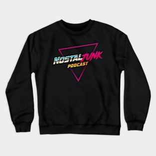 Nostaljunk Podcast - "Alt Logo Design" PODCAST NostaljunkPod Crewneck Sweatshirt